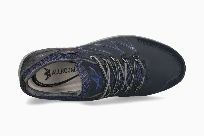 ALLROUNDER RAKE OFF-TEX | Homme Chaussures Bleu Foncé Cuir Nubuck