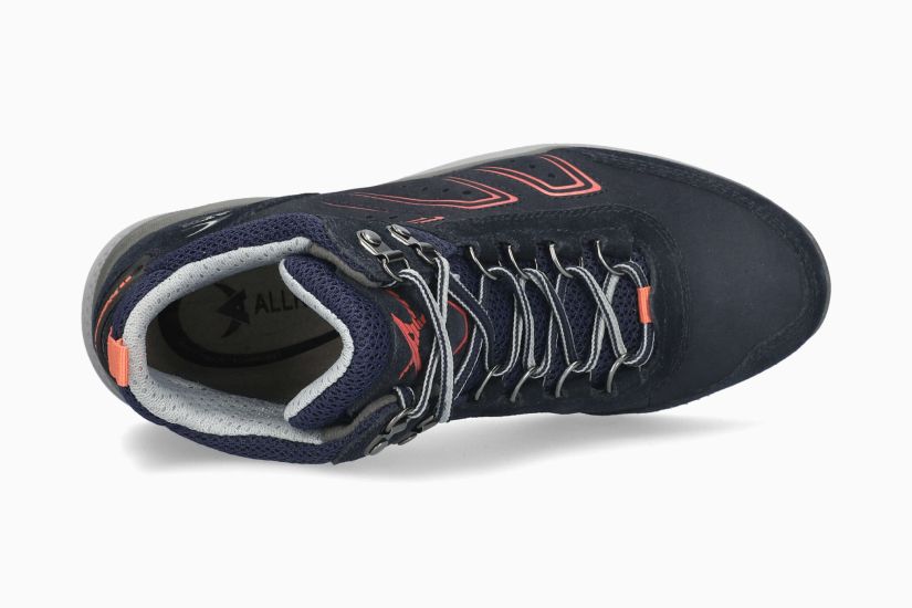 ALLROUNDER SATIKA-TEX | Damen Stiefeletten Dunkelblau Leder Nubuck
