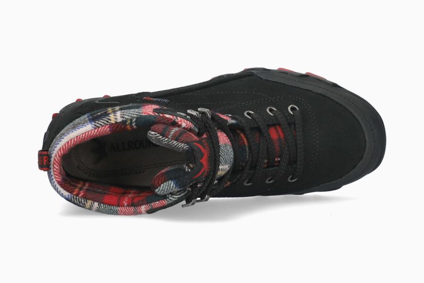 ALLROUNDER NIGATA-TEX | Damen Stiefeletten Schwarz Leder Synthetik Veloursleder