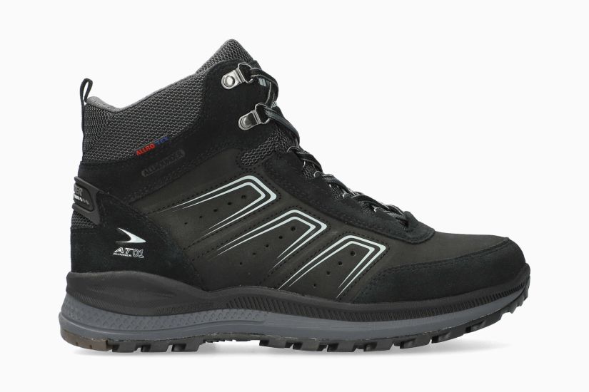 ALLROUNDER RANUS-TEX | Hombre Bota Negro Cuero Nubuck