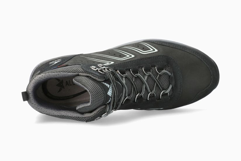 ALLROUNDER RANUS-TEX | Hombre Bota Negro Cuero Nubuck