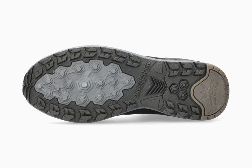 ALLROUNDER RANUS-TEX | Hombre Bota Negro Cuero Nubuck