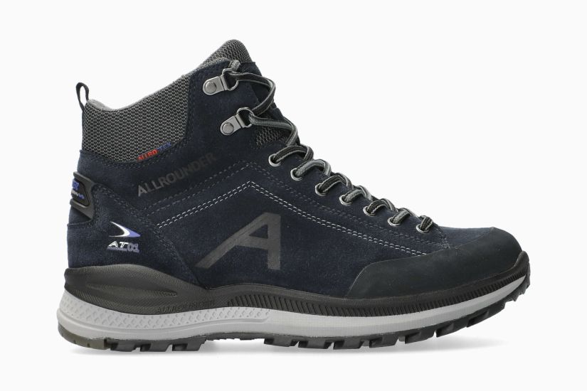 ALLROUNDER REMCO-TEX | Uomo Stivaletti Blu Scuro Pelle Sintetico Scamosciato