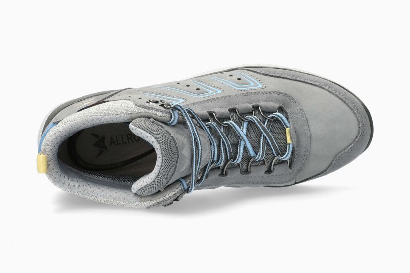 ALLROUNDER SATIKA-TEX | Damen Stiefeletten Grau Leder Nubuck