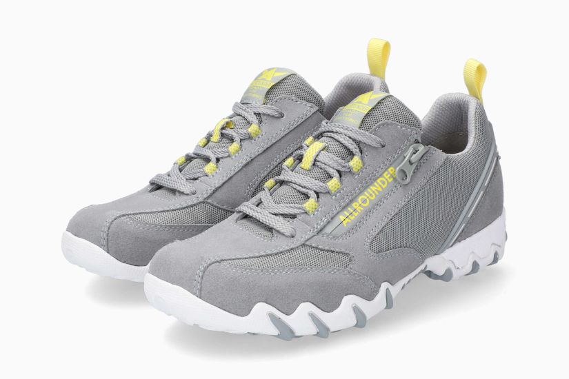 ALLROUNDER NAMOUR | Femme Chaussures Gris Cuir Textile Velours