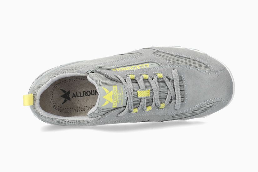 ALLROUNDER NAMOUR | Femme Chaussures Gris Cuir Textile Velours