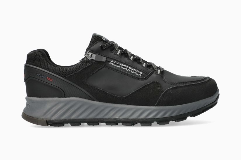 ALLROUNDER UTANO-TEX | Homme Chaussures Noir Cuir Synthetique Velours