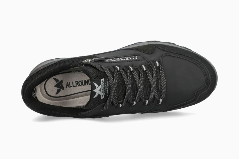 ALLROUNDER UTANO-TEX | Homme Chaussures Noir Cuir Synthetique Velours