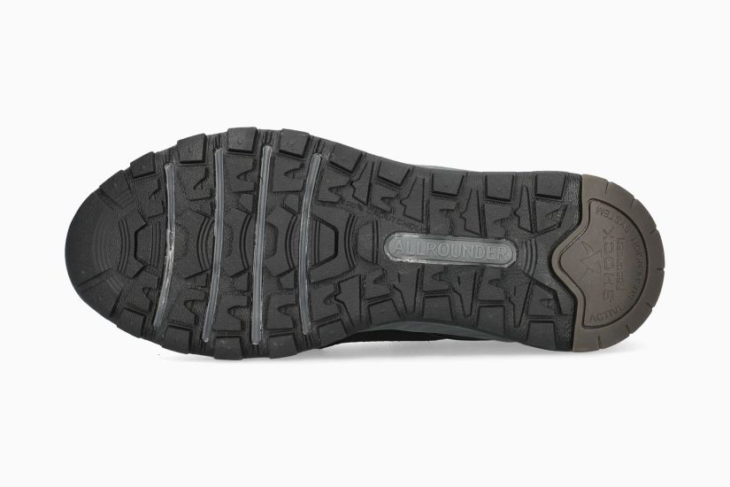 ALLROUNDER UTANO-TEX | Homme Chaussures Noir Cuir Synthetique Velours