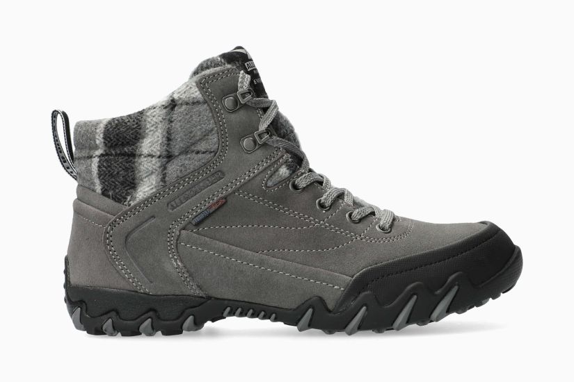 ALLROUNDER NIGATA-TEX | Mujer Bota Gris Oscuro Cuero SintÉtico Terciopelo