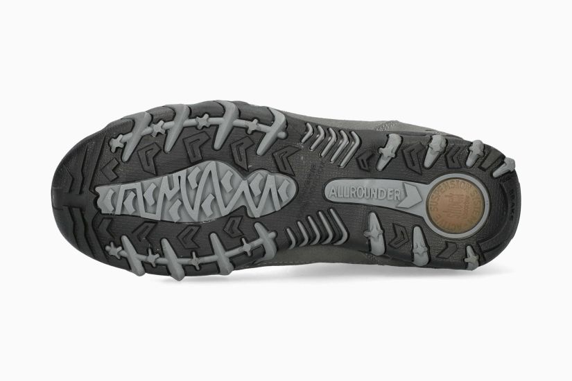 ALLROUNDER NIGATA-TEX | Mujer Bota Gris Oscuro Cuero SintÉtico Terciopelo