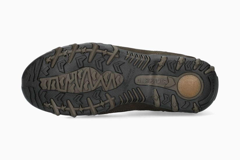ALLROUNDER NIGATA-TEX | Damen Stiefeletten GrÜn Leder Synthetik Veloursleder