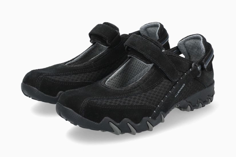 ALLROUNDER NIRO | Femme Chaussures Noir Cuir Textile Velours