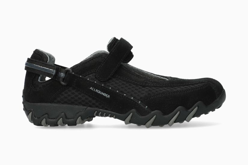 ALLROUNDER NIRO | Femme Chaussures Noir Cuir Textile Velours
