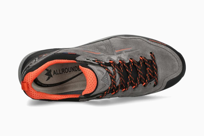 ALLROUNDER RICANO-TEX | Homme Chaussures Gris Foncé Cuir Velours