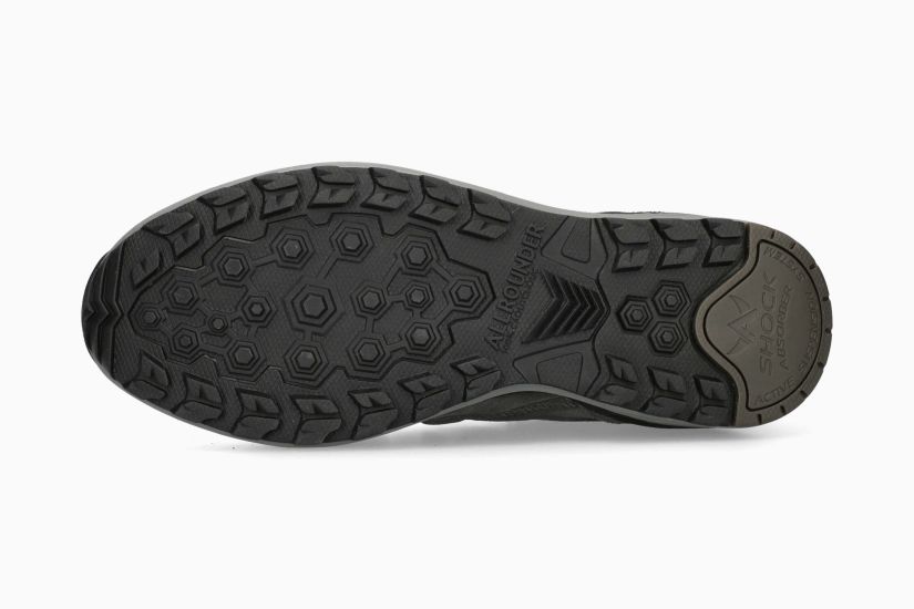 ALLROUNDER RICANO-TEX | Homme Chaussures Gris Foncé Cuir Velours
