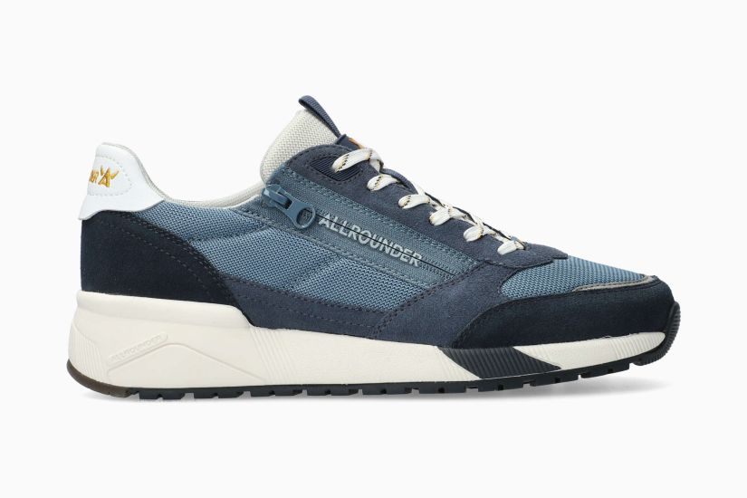 ALLROUNDER SCARMARO | Homme Chaussures Bleu Cuir Textile Velours