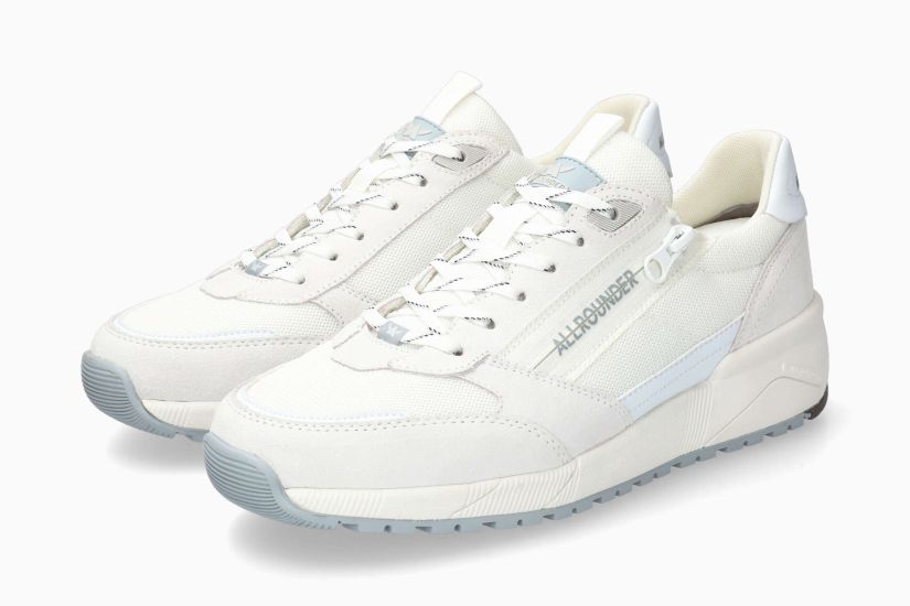 ALLROUNDER SCARMARO | Homme Chaussures Blanc Cuir Textile Velours