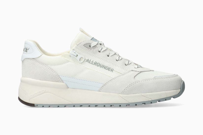 ALLROUNDER SCARMARO | Homme Chaussures Blanc Cuir Textile Velours