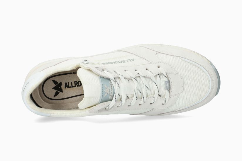 ALLROUNDER SCARMARO | Homme Chaussures Blanc Cuir Textile Velours