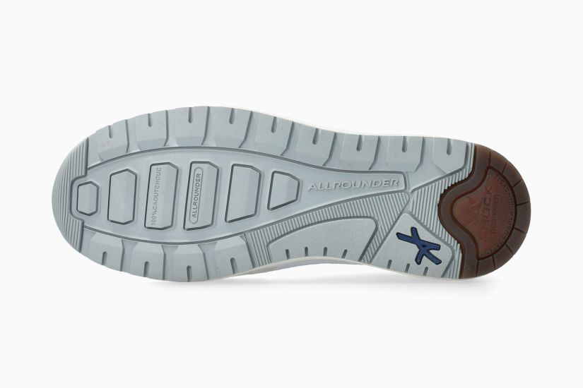 ALLROUNDER SCARMARO | Homme Chaussures Blanc Cuir Textile Velours