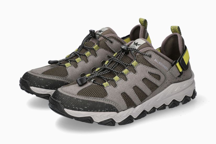 ALLROUNDER CANDO | Homme Chaussures Vert Textile Perfore