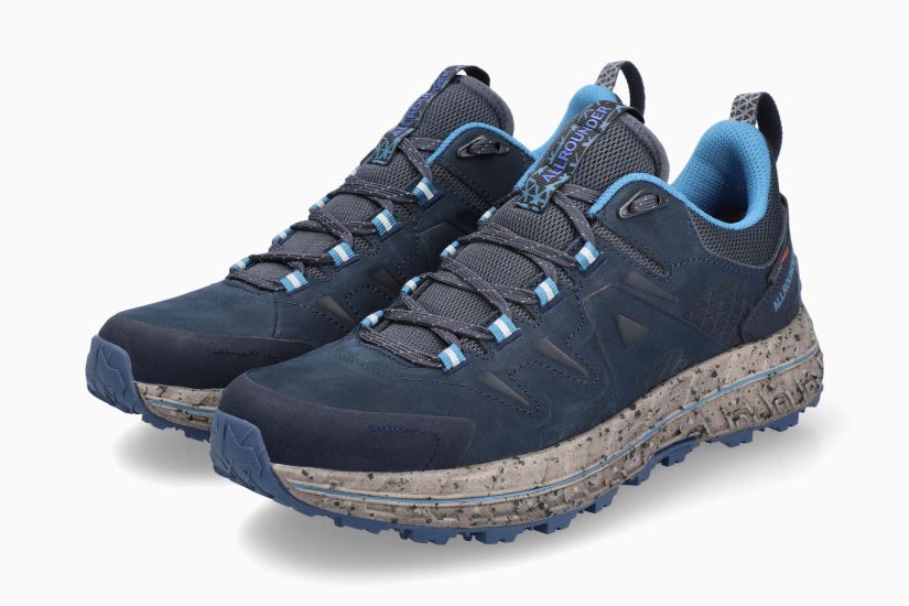 ALLROUNDER X-TIRE-TEX | Homme Chaussures Bleu FoncÉ Cuir Nubuck