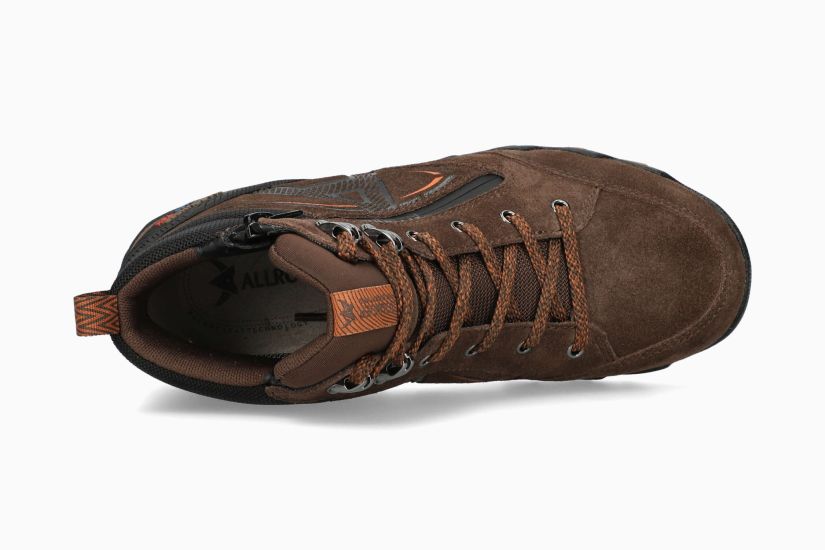 ALLROUNDER NORIKA-TEX | Femme Bottines Marron Fonce Cuir Velours
