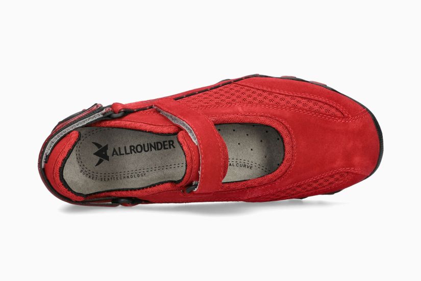ALLROUNDER NIRO | Femme Chaussures Rouge Cuir
Textile Velours