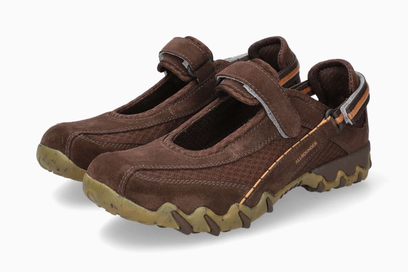 ALLROUNDER NIRO | Vrouwen Schoenen Donker Kastanjebruin Leer
Textiel Velouwen