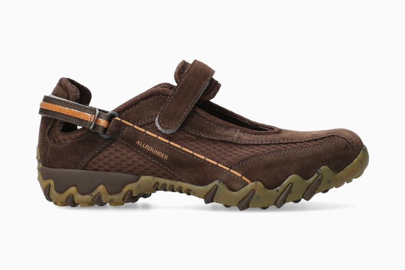 ALLROUNDER NIRO | Vrouwen Schoenen Donker Kastanjebruin Leer
Textiel Velouwen