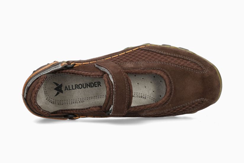 ALLROUNDER NIRO | Vrouwen Schoenen Donker Kastanjebruin Leer
Textiel Velouwen